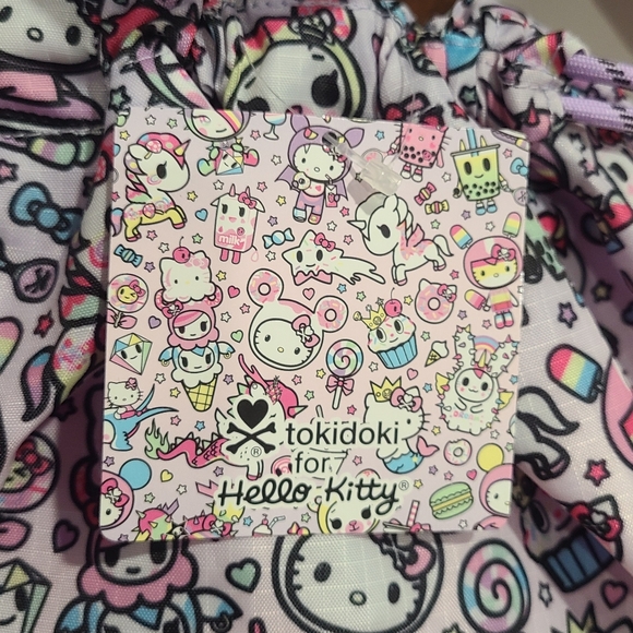 NWT TOKIDOKI FOR HELLO KITTY DRAWSTRING BAG main image 12